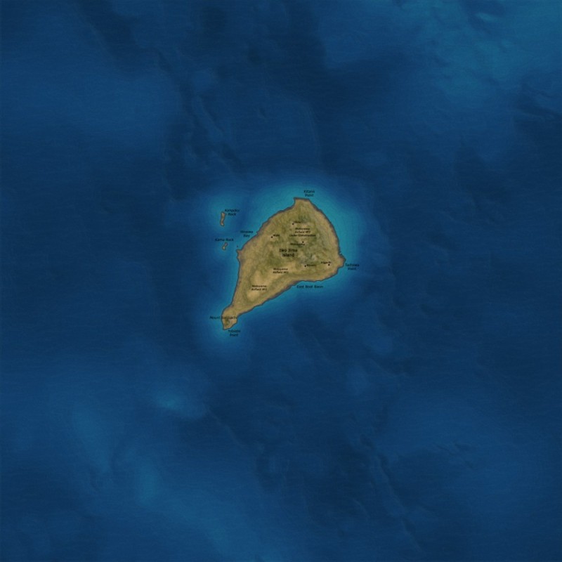 Создать мем: остров ио, архипелаг гавайи карта, остров иводзима на карте