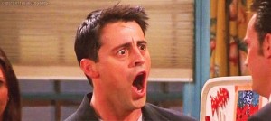 Create meme: Joey tribbiani, surprised Joe tribbiani