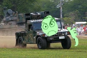 Create meme: car, military equipment