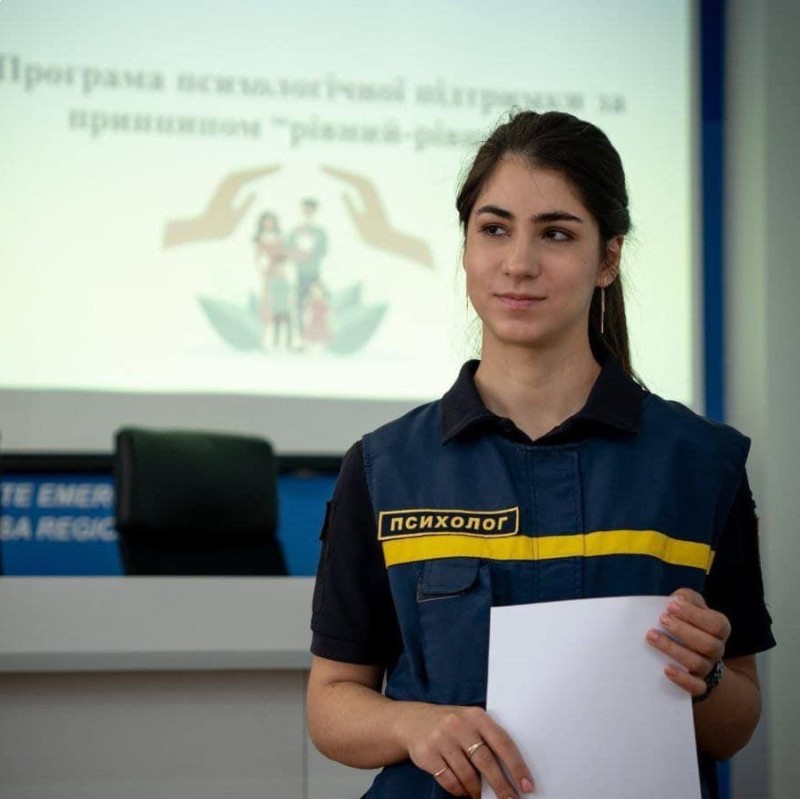 Create meme: girl , woman , Daria romashkina saransk Ministry of Emergency Situations