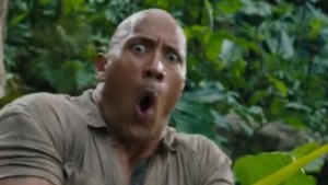 Создать мем: dwayne the rock johnson, джуманджи зов джунглей, jumanji welcome to the jungle 2017