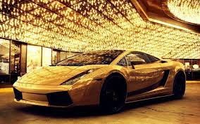 Создать мем: дорогие машины, lamborghini, lamborghini gallardo gold