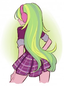 Create meme: equestria girls, lemon zest