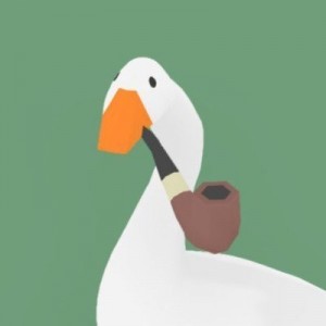 Create meme: untitled goose game, goose, untitled goose game goose