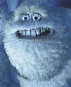 Создать мем: Снежный человек