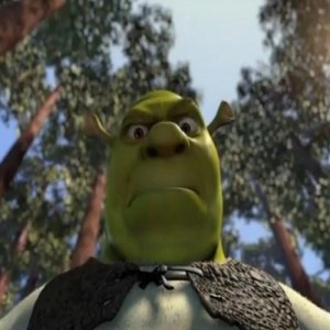 Create meme: Shrek this is my swamp, angry Shrek, Shrek beer