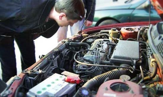 Create meme: engine inspection, car , checking the engine