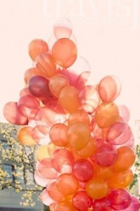 Создать мем: шары, гелиевые шарики, воздушный шар оранжевый розовый