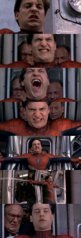 Создать мем: человек паук человек паук, человек паук смешной, паук пикабу