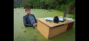 Create meme: people, photo shoot in the swamp, student in a swamp meme