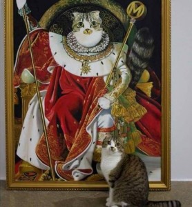 Создать мем: царские кот портрет, жан-огюст-доминик энгр портрет наполеона на императорском троне, энгр наполеон на троне