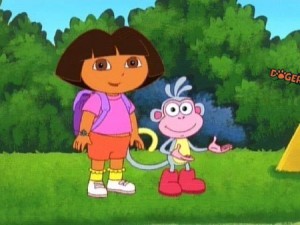 Create meme: cartoon Dora, Dasha traveler series, Dora the Explorer cartoon