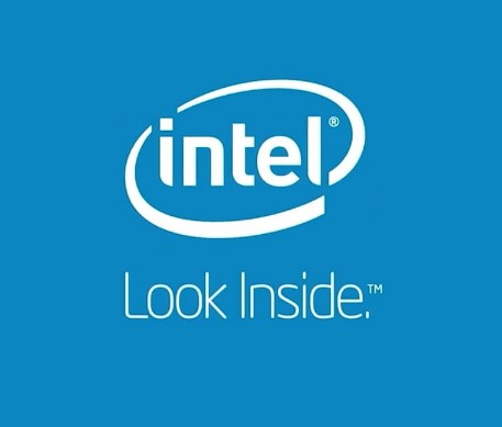 Create meme: intel look inside logo, intel core i5 logo, z690 intel logo