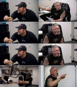 Create meme: american chopper meme, american chopper meme blank