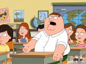Create meme: my God who the hell cares family guy, The griffins, Peter Griffin