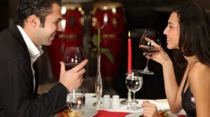 Create meme: date in a restaurant, romantic dinner, a romantic dinner in the restaurant