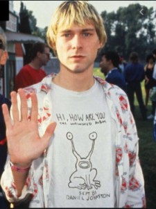 Create meme: Kurt Cobain, male