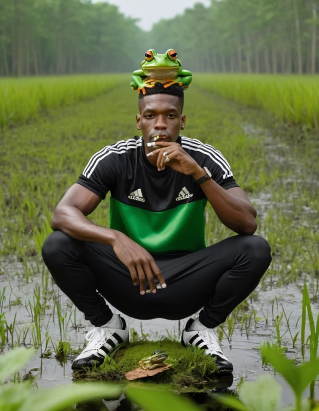 Create meme: Patrick Makau, taribo west, Green Forest