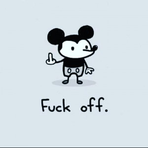 Create meme: Mickey mouse fuck off, mickey, Mickey mouse pattern cute