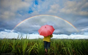Create meme: cloud rainbow, sky grass, rainbow
