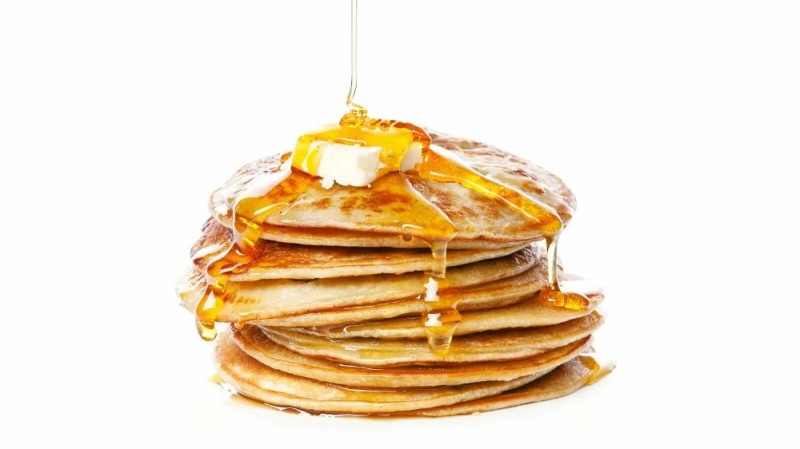 Create meme: pancakes with honey, carnival background, pancakes on white background