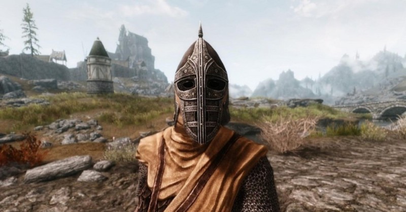 Create meme: game Skyrim, characters Skyrim, guard Skyrim