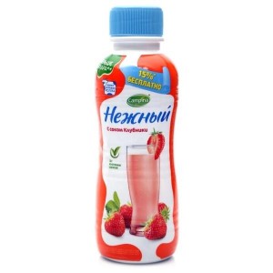 Создать мем: campina нежный питьевой йогурт клубника 0,1% 285 гр, кампина нежный напиток йогуртный 0,1% 285г клубника, напиток йогурт.campina нежный с соком клубники 0.1% 285г бзмж