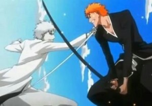 Create meme: bleach