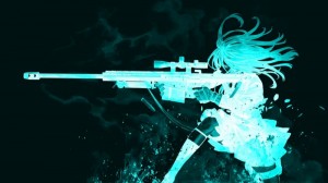 Create meme: anime, Wallpaper 1920x1080 anime neon, anime sniper Wallpapers
