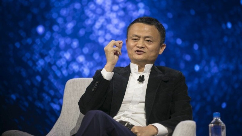 Создать мем: alibaba group, jack ma bloomberg market, генеральный директор alibaba company