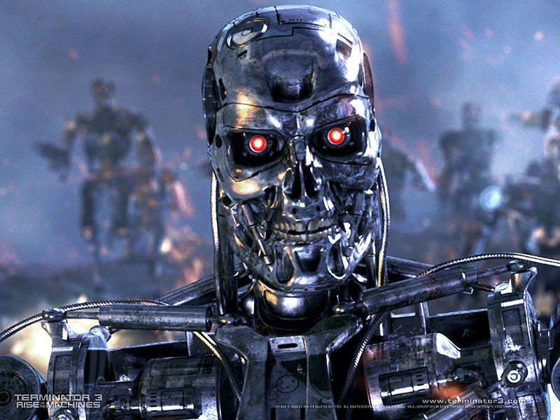 Create meme: terminator , rise of the machines terminator, robot terminator