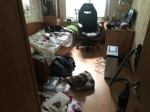 Create meme: mess, apartment, room