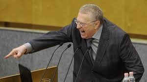 Create meme: Zhirinovsky on the podium, Zhirinovsky, Zhirinovsky gestures