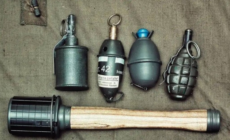 Create meme: grenade, grenades of the Second World War, grenades of the first World War