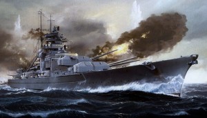 Создать мем: revell 05040 battleship bismarck, Потопить 'Бисмарк', линкор бисмарк картины