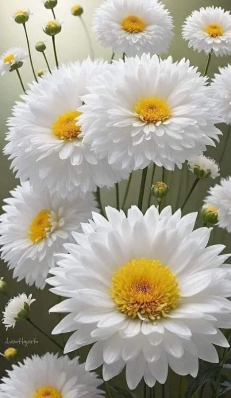 Create meme: Daisy , chamomile is a prominent chrysanthemum, crazy daisy field