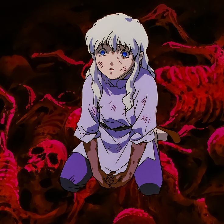 Create meme: berserk anime griffith, anime berserk, griffith screenshots