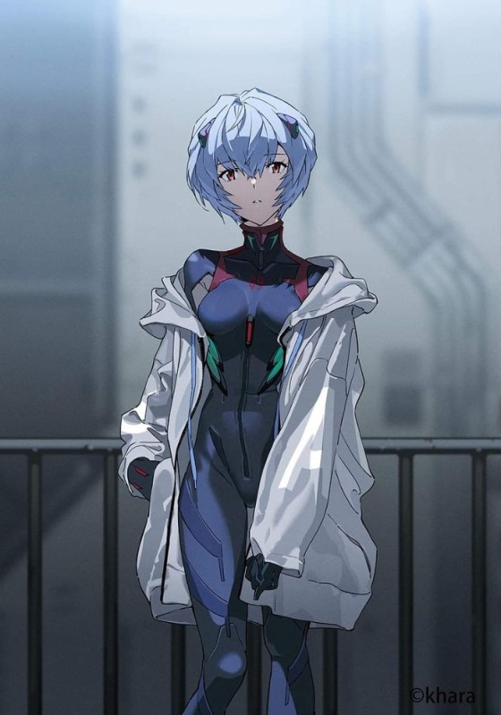 Create meme: Rei evangelion, evangelion, evangelion Ayanami Rei