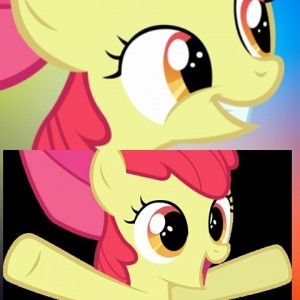 Create meme: mlp fim, my little pony friendship is magic, apple bloom