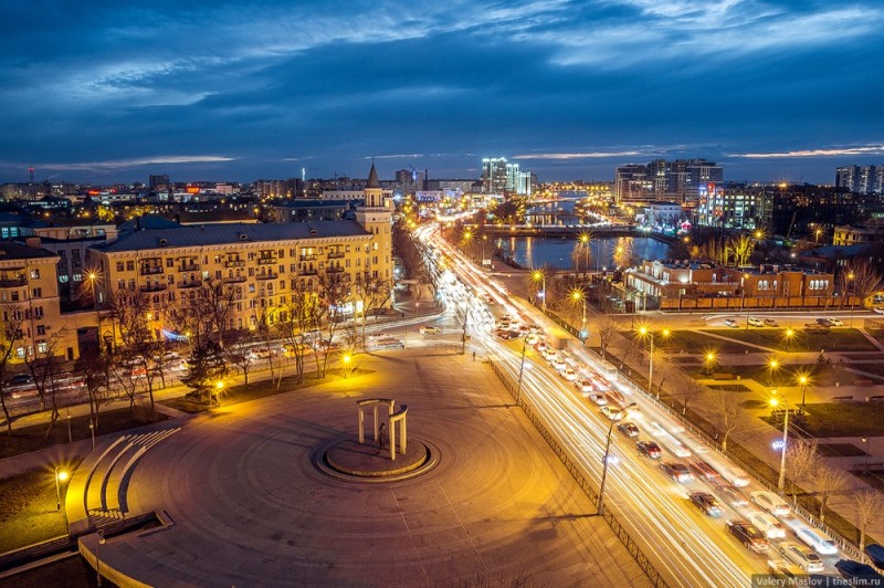 Create meme: Novosibirsk panorama, Astrakhan city center, Khabarovsk city center