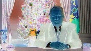 Create meme: Yeltsin, Boris Nikolayevich, new year's address to Yeltsin 1999