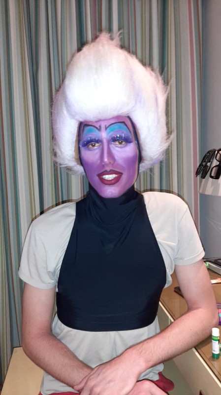 Создать мем: rupaul's drag race, костюм на хэллоуин, хэллоуин макияж