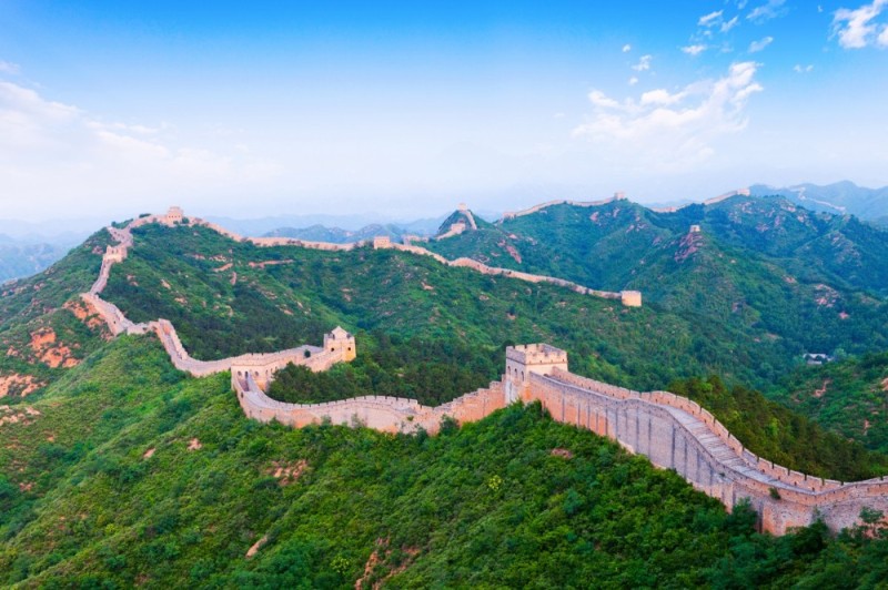 Создать мем: великая китайская стена сверху, китайская стена великая стена, великая китайская стена пекин