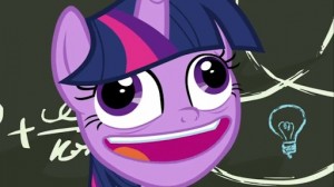 Create meme: derp twilight sparkle, twilight sparkle, twilight pudding face