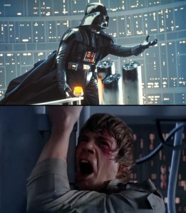 Create meme: Luke I am not your father, your father, Luke Skywalker nooo