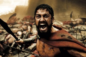 Create meme: Leonidas the 300 Spartans, Gerard Butler 300 Spartans, king Leonidas