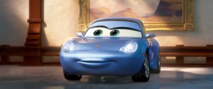 Create meme: cars Sally and McQueen, cars Sally Carrera