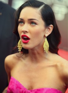 Create meme: girl, Megan Fox with a tail, Megan Fox Moscow