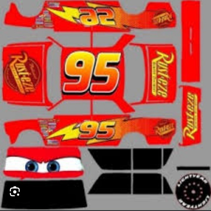 Create meme: stickers lightning McQueen lightning McQueen, car lightning makvin, skin mcqueen lightning mcqueen