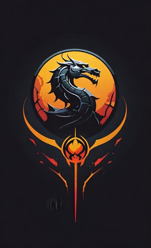 Создать мем: mortal kombat dragon, mortal kombat дракон, смертельная битва фильм 2021